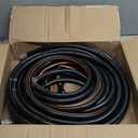 Flexon Flextreme Pro 5/8" x 100ft Performance Rubber Garden Hose  Heavy-Duty, Kink-Resistant, All-Weather Flexibility, Industrial-Grade Couplings, Durable Outdoor Watering Hose for Lawn & Garden