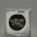 RUNNING GIRL Sports Bras for Women, Seamless Ribbed Sports Bra High Support Workout Racerback White Bra Padded Push up(WX3038White,L)