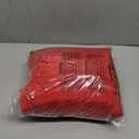 Men's Outdoor Casual Stand Collar Outwear Padded Vest Coats (Large, Red)