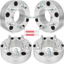 SCITOO 4Pcs 6x135 to 5x5 Wheel Adapters 2" Bore 87.1mm Studs 14x1.5 Fit for Lincoln Navigator for Ford Expedition for F-150