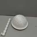 Wig Stand, 1pc Adjustable Wig Holder With Lace, White Non-Slip Wig Head Stand For Styling Drying Display