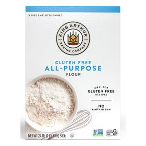 King Arthur Gluten-Free All-Purpose Flour, 24 Ounce (Pack of 1) - Non-GMO Project Verified, Certified Kosher BBD: 05/15/27