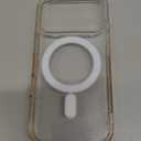 CANSHN Magnetic Compatible with iPhone 17 Pro Case Clear, Upgraded [Full Camera Protection] [Compatible with Magsafe] Non-Yellowing Protective Shockproof Bumper Phone Cover 6.3 Inch - Clear