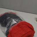 Black & Red Thin Material for Decoration