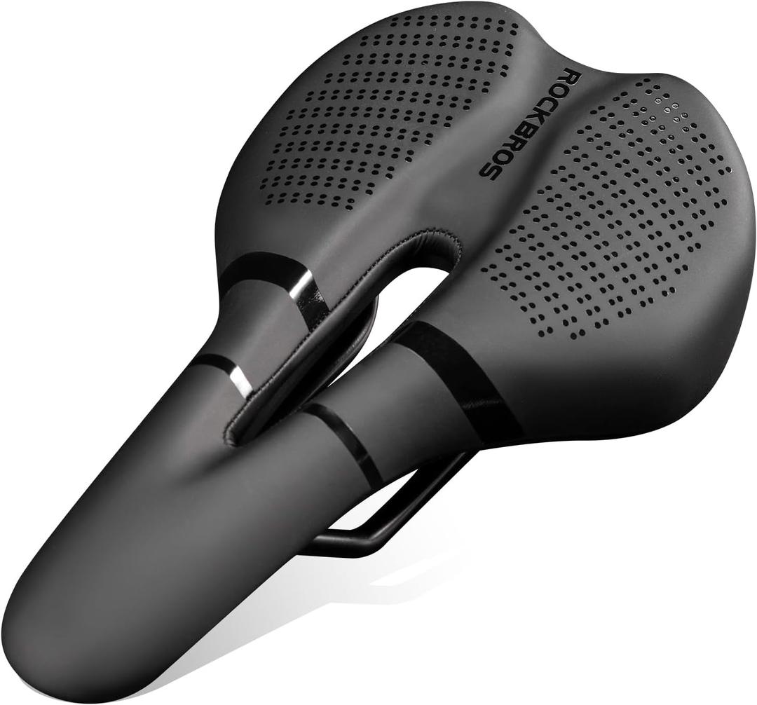 ROCKBROS Bike Seat Bike Saddle Comfortable Waterproof Ergonomic Design Bike Seat Cushion for City MTB Racing Bikes