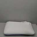 Memory Foam Bed Pillows, Pillow for Side and Back Sleeper, Pillow for Neck Pain Relief, Washable Removable Cover, Soft, White (Queen)