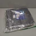 X-Large 100 Count Shoe Covers Disposable Non-Slip, Premium Cloth Boot Covers, Slip-resistant, Durable, Breathable, Non-toxic, Recyclable, Stretchable Fits Up to Size 13 US Men - Black