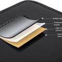 Car Seat Gap Filler with Pockets Leather Car Seat Organizer Automotive Accessories Front Seats Adjustable Gap Filler for Phones Glasses Keys Cards Black