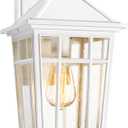 Darkaway Outdoor Sconce Lights Wall Light Fixtures, 14inch Large Porch Light Outdoor Wall Anti-Rust Waterproof Aluminum with Glass Exterior Light Fixture for Patio Yard Doorway Garage (Large, White)