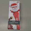 Christmas Santa Bubble Wand Machine for Kids Maker Blower Toys Christmas Basket Stocking Stuffers Birthday Gift Outdoor Indoor Automatic for 3 4 5 6 7 8 + Year Old Toddlers Little Girls Boys