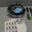 168pcs Cake Pan Sets for Baking + Cake Decorating Supplies: 3 Non-Stick Springform Pans Set (6, 8, 10 inches), Icing Tips  Multi-functional Leak-Proof CheeseCake Pan