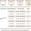 Romanstile Fall Table Runner 13 x 72 Inch, Autumn Thanksgiving Brown Maple Leaves Harvest Farmhouse Style Table Decoration for Dining, Holiday, Party Decor