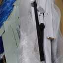 48x96 Inch White Sliding Barn Door Slab with 8ft Hardware Kit Included, 5-Panel, MDF Wood Panel Covered with Water-Proof Scratch-Proof PVC Surface, Simple DIY Assembly