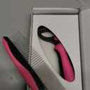 Docrok Pet Grooming Brush & Comb Combo, Cat & Dog Brush for Shedding & Dematting, Undercoat Rake for Long-haired Pets, Pink