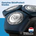 Philips Norelco Genuine SH71/52 Shaving Heads Compatible with Norelco Shaver Series 5000 Angular and 7000, Latest Version for Refreshed RQ12/70, RQ12/60, SH60/70, and SH70/70