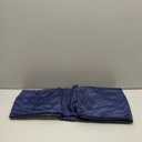 Mayfair Linen 100% Cotton Full Size Fitted Sheet Only - 500 Thread Count 16" Deep Pocket Full Size Fitted Sheet, Soft Cooling Durable Sateen No Pop-Off Elastic Bottom Sheet for Adults - Navy Blue