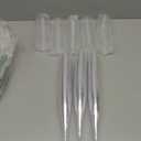 Prestee 100 Pack Clear Plastic Champagne Flutes 4.5 oz Durable Disposable Champagne Glasses for Parties, Weddings, Toasting and Large Celebrations Elegant Glasses Stemware for Easy Cleanup