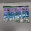 EZY DOSE Weekly AM/PM Pill Organizer, 7-Day Vitamin Container and Daily Medication Box with Large Pop-Out Compartments, 2 Times a Day Pill Holder, Blue and Purple Lids, Travel-Friendly Design