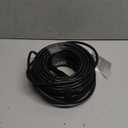 16/3 100 Ft Outdoor Extension Cord Waterproof, Weatherproof & Flame Retardant Black 3 Prong Power Cord Outside for Lawn & Garden, 16AWG 10A 1250W 125V SJTW ETL Listed