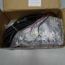 Full LED DRL Turn Signal Light Front Bumper Fog Lamps Compatible with Lexus GX550 2024 2025,Replace Front Air Vent Trim & Grille Air Vent Trim Indicated Light,2 pcs