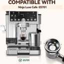 Reusable Coffee Filter Basket for Ninja Luxe Cafe ES701, Stainless Steel Single-Cup Filter Compatible with Ninja Espresso Machine (NOT for ES601)