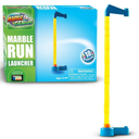 Marble Genius Marble Run Launcher- Marble Launcher Base, Tubes, Top, and 5 Plastic Marbles, Build, and Watch Your Marbles Soar