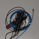 WOD Nation Adjustable Speed Jump Rope For Men, Women & Children - Blazing Fast Fitness Skipping Rope Perfect for Boxing, MMA, Endurance (Black)