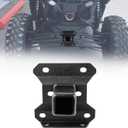 Maverick X3 Hitch Compatible with 2017-2021 Can Am Maverick Turbo/Max Turbo/X DS/X RS Turbo, Heavy-Duty UTV Rear Hitch Receiver Hitch Plate Standard 2inch Attachments