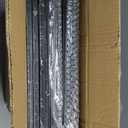 12x12 Picture Frame Set of 9, Display Pictures 8x8 with Mat or 12x12 without Mat, Multi Collage Gallery Square Photo Frames for Wall or Tabletop, Black