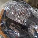 Headlight Assembly Compatible for Jeep Grand Cherokee 2008-2010 Chrome Housing Headlamp Assembly (without Bulbs)