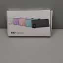 Trueque Wireless Keyboard and Mouse Combo - Full-Size Quiet Keyboard with Palm Rest, Phone Holder, Multimedia Keys, Power Switch, Compatible with Windows, Chrome OS, PC, Laptop (Batteries Included) (Black)