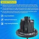 Replacement for Jandy Zodiac R0693900 TruClear Salt Cell Assembly for All Jandy Pro Series TruClear Chlorine Generating System TRUCLEAR11K & TRUCLEAR11KU Pools up to 35,000 Gallons Upgraded Black