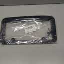 AR-PRO Ultimate License Plate Bumper Guard with Mounting Hardware - 1" Thick Rubber License Plate Frame Protects Bumper from Scratches and Dents - Universal Fit for Cars, Trucks, SUVs, and Vans