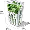 OXO Good Grips Produce Saver Herb Keeper, 4.5 x 6.0 x 9 in