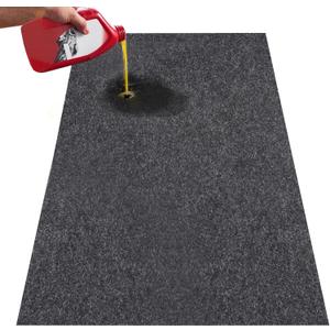 VEVOR Garage Floor Mat, 8'10"x22' Waterproof Protection from Water,Snow, Rain,Mud and Oil for Cars, Non-Slip Heavy Duty Containment Mat with TPE Anti-Leak Backing & Easy to Clean & Cuttable