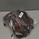 Vintage PU Leather Sling Backpack for Men, Crossbody Bag, Adjustable Shoulder Strap (Light Brown)