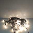 Brightever LED Outdoor String Lights 100FT Patio Lights with 52 Shatterproof ST38 Vintage Edison Bulbs, Outside Hanging Light Waterproof for Porch, Deck, Garden, Backyard, Balcony, Dimmable 2700K (100FT-Warm White, Black Wire)