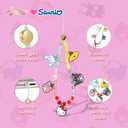 Sonix Sanrio Beaded Wristlet & Phone Strap | Detachable Cell Phone Lanyard with Silicone Charms - Hello Kitty & Friends