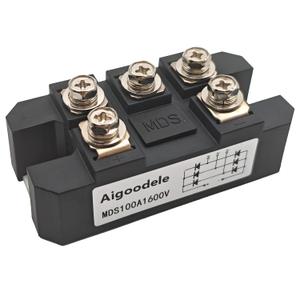 MDS100A 1600V Bridge Rectifier, High Power Three-Phase Diode Bridge Rectifier 100A Amp Widely Used for Power Supply