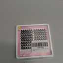 Lash Clusters Wispy Cluster Eyelash Extensions 10-16mm Natural Eyelash Clusters 96Pcs C Curl Cluster Lashes Soft Individual Lashes with Thin Band DIY at Home (Chic Lady)