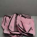 Hopsooken 5 Set Packing Cubes for Travel Large Suitcase Luggage Organizer Bags Travel Accessories Vacation 4 Cubes 1 Laundry Pouch Bag, Pink