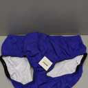 EEOST Adult Reusable Swim Diapers Special Needs Swimwear for Incontinence Cloth Diaper Covers Waterproof, Leakproof, Unisex (Blue, 4XL)