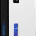NineSky Dehumidifier for Home, 95 OZ Water Tank, (1000 sq.ft) Dehumidifiers for Bathroom Bedroom Basement with Auto Shut Off,7 Colors LED Light(White)