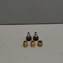 Twinkle Star Pressure Washer Adapter Set, Quick Disconnect Kit, M22 Swivel to 3/8'' Quick Connect, 3/4" to Quick Release (Brass)