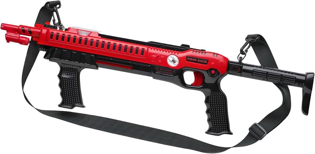 BUG-A-SALT Widow Maker 3.5 Fully Loaded with Bug-Beam Laser Sight, Front Grip Cocking Handle, Detachable Stock & Adjustable Strap