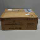 Modern Ceiling Fans with Lights - 42 inch Brushed Nickel Ceiling Fan with Light and Remote, Reversible DC Motor, 6-Speed Quiet 3CCT LED Dimmable for Bedroom, Indoor and Outdoor, Patios, ETL Listed