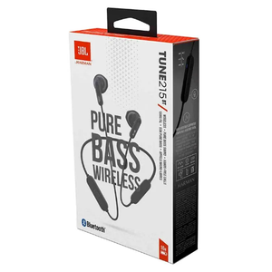 JBL Tune 215BT Pure Bass Wireless Headphones – Black
