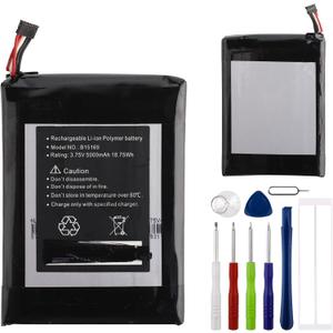 E-YIIVIIL Replacement Battery B15169 Compatible with Ring, for Video Doorbell 1st Generation with 720p HD Camera (2014 Release)-Only fits 1st gen Video doorbell, 3.75V 5000mAH, with Repair Tool Kit