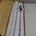 UlSpeed Wall Mounted Clothes Rack 72.5in, Industrial Pipe Clothing Racks Wall Mount, Heavy Duty Detachable Iron Garment Bar, Saving Space, Multi-Purpose Hanging Rod for Bedroom, Laundry Room, 1 Pack