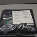 LuxClub 4 PC King Sheet Set, Breathable Luxury Bed Sheets, Deep Pockets 18" Wrinkle Free Cooling Bed Sheets Machine Washable Hotel Bedding Silky Soft - Black King